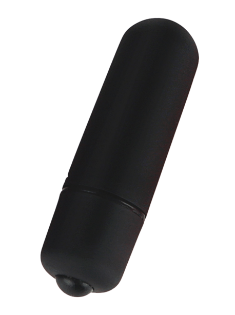 Mini Vibromasseur Bullet Noir 1 dosette lubrifiant — Pocket Pleasure