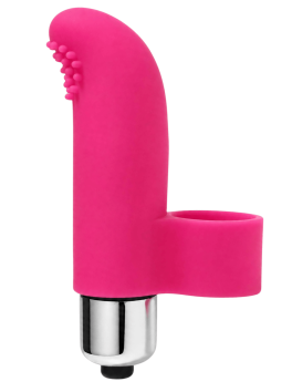 Doigt Chinois Vibrant Picots Rose 1 dosette de lubrifiant — Pocket Pleasure