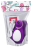 Stimulateur Clitoridien Pingouin à Langue Fuchsia 1 dosette de lubrifiant — Pocket Pleasure