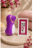 Stimulateur Clitoridien Pingouin à Langue Fuchsia 1 dosette de lubrifiant — Pocket Pleasure