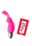 Mini Stimulateur Clitoridien Lapin Rose 1 dosette lubrifiant — Pocket Pleasure