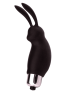Mini Stimulateur Clitoridien Lapin Noir 1 dosette lubrifiant — Pocket Pleasure