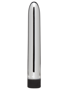 Vibromasseur Classique Argenté 1 dosette de lubrifiant — Pocket Pleasure