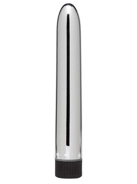 Vibromasseur Classique Argenté 1 dosette de lubrifiant — Pocket Pleasure