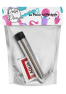 Vibromasseur Classique Argenté 1 dosette de lubrifiant — Pocket Pleasure