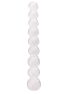 Chapelet Anal en Verre Transparent 1 dosette de lubrifiant — Pocket Pleasure