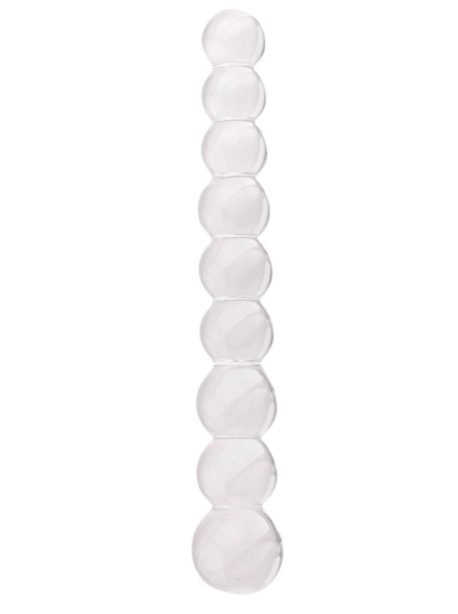 Chapelet Anal en Verre Transparent 1 dosette de lubrifiant — Pocket Pleasure