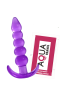 Plug Anal Jelly 5 Boules Pocket Pleasure 1 dosette lubrifiant