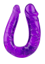 Double Dong Flexible Violet Pocket Pleasure 1 dosette de lubrifiant