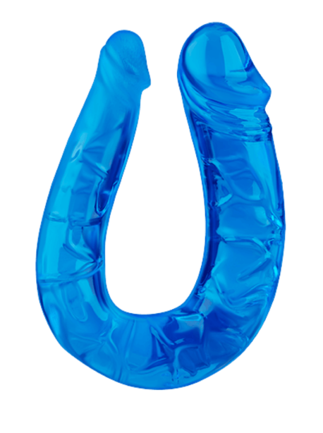 Double Dong Flexible Bleu Pocket Pleasure 1 dosette de lubrifiant