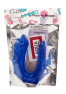 Double Dong Flexible Bleu Pocket Pleasure 1 dosette de lubrifiant