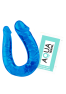 Double Dong Flexible Bleu Pocket Pleasure 1 dosette de lubrifiant