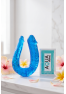 Double Dong Flexible Bleu Pocket Pleasure 1 dosette de lubrifiant