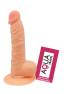 Gode Réaliste Ventouse avec Testicules 1 dosette de lubrifiant — Pocket Pleasure