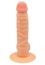 Gode Réaliste Ventouse avec Testicules 1 dosette de lubrifiant — Pocket Pleasure