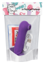 Stimulateur Clitoridien Vibrant Sans Contact Violet 1 dosette de lubrifiant — Pocket Pleasure