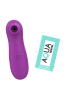 Stimulateur Clitoridien Vibrant Sans Contact Violet 1 dosette de lubrifiant — Pocket Pleasure