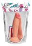 Gode Ventouse Réaliste Chair 1 dosette de lubrifiant — Pocket Pleasure