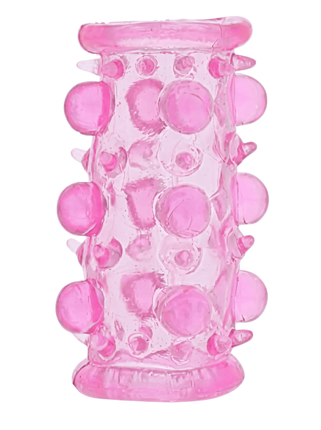 Gaine Pénienne Picots Rose 1 dosette lubrifiant — Pocket Pleasure