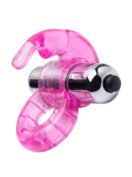 Anneau Vibrant Lapin Rose 1 dosette lubrifiant — Pocket Pleasure