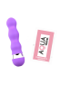 Mini Vibromasseur violet ondulés Pocket Pleasure 1 dosette de lubrifiant