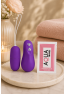 Œuf Vibrant Télécommandé 7 Vitesses Violet 1 dosette de lubrifiant — Pocket Pleasure