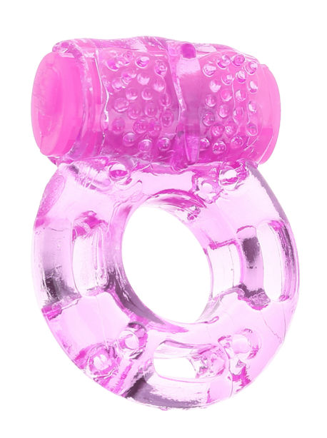 Anneau Pénien Vibrant Jelly Rose 1 dosette de lubrifiant — Pocket Pleasure