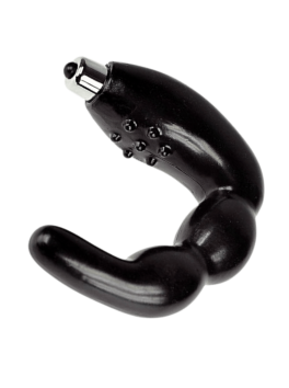 Stimulateur de Prostate Vibrant Noir 1 dosette lubrifiant — Pocket Pleasure