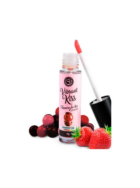 Lip Gloss Vibrant Kiss Strawberry gum 3653