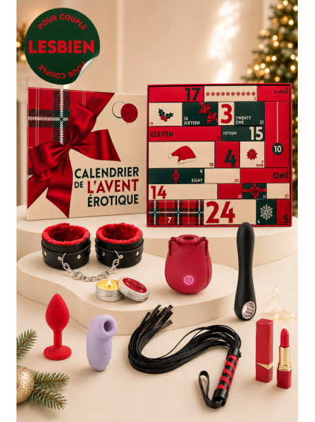 Calendrier de l’Avent érotique 24 surprises pour couple lesbien - 2026