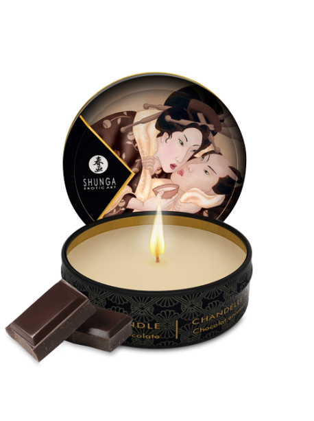 Mini massage candle - Chocolate Shunga