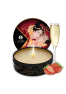 Mini massage candle - Sparkling Strawberry Wine shunga