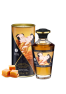 Grossiste Shunga Huile de massage chauffante comestible aphrodisiaque caramel pour zones erogènes