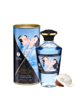 Aphrodisiac warming oil - Coconut Thrills shunga