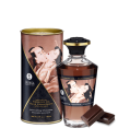 Grossiste Shunga Huile de massage chauffante comestible aphrodisiaque chocolat enivrant pour zones erogènes
