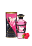 Fournisseur Shunga Huile de massage chauffante comestible aphrodisiaque framboise pour zones erogènes