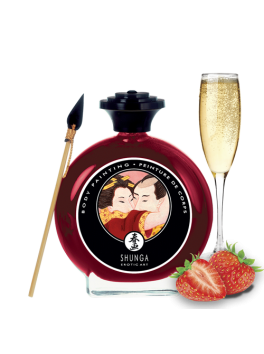 Bodypainting - Sparkling Strawberry Wine Shunga