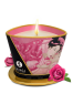 Bougie de massage lueur et caresses - aphrodisia / rose