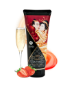 Kissable massage cream - Sparkling Strawberry Wine
