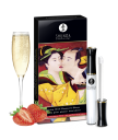 Gloss pour plaisir oral divin - vin pétillant fraise shunga