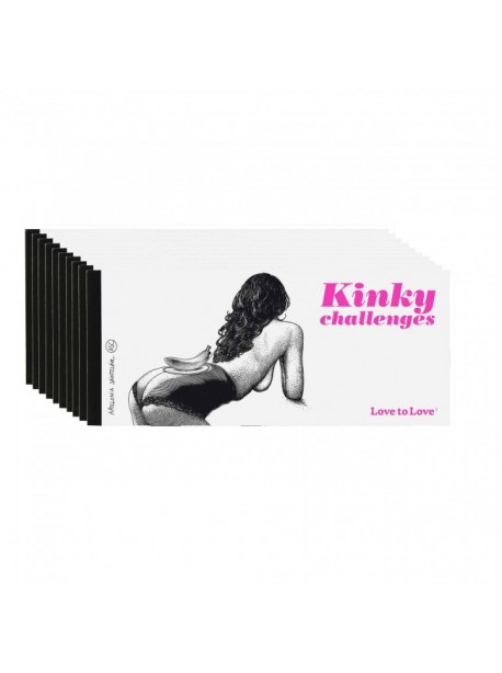 Chequier Kinky challenges by Apollonia Saintclair love to love