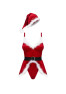Hot Santa Costume 3 pièces