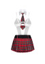 College girl Costume 5 pièces