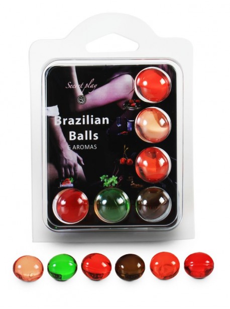 6 Brazilian balls Aroma 3386