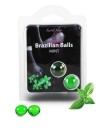 Brazilian balls Boules bréziliennes de massage erotique à la menthe