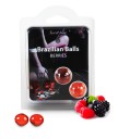 Brazilian balls Boules bréziliennes de massage erotique aux fruits des bois