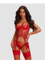 Gifty red Corset et string