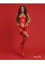 Gifty red Corset et string