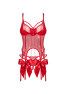 Gifty red Corset et string