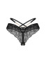 Matildea string ouvert noir